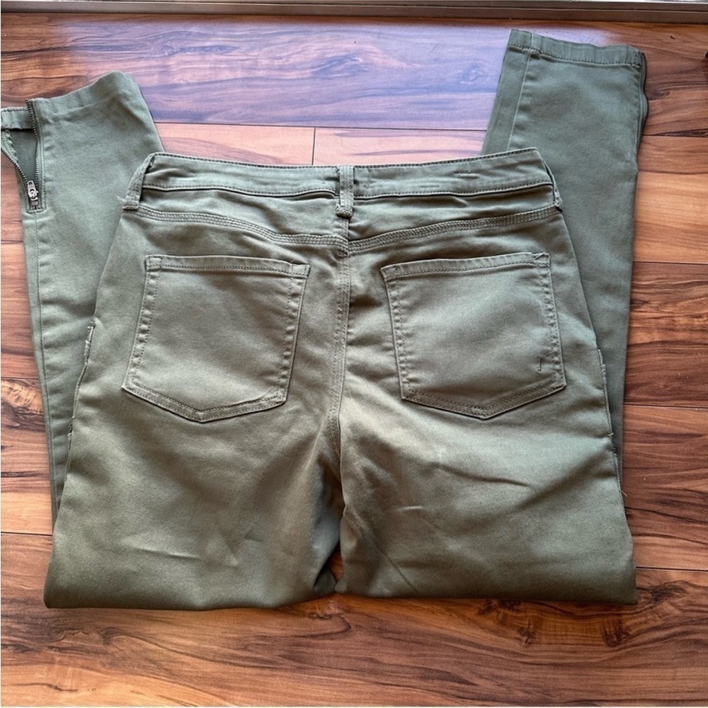 Joie cargo style pants Ankle zip 10 - Picture 3 of 8